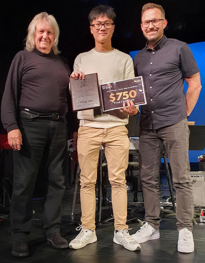 1st Place Winner at New Zealand Improvisation Competition